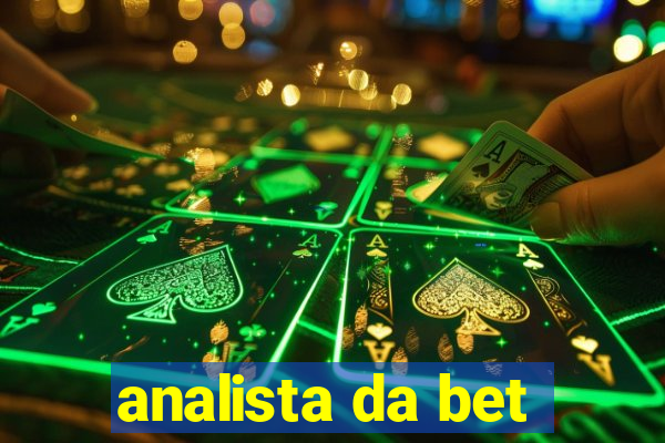 analista da bet